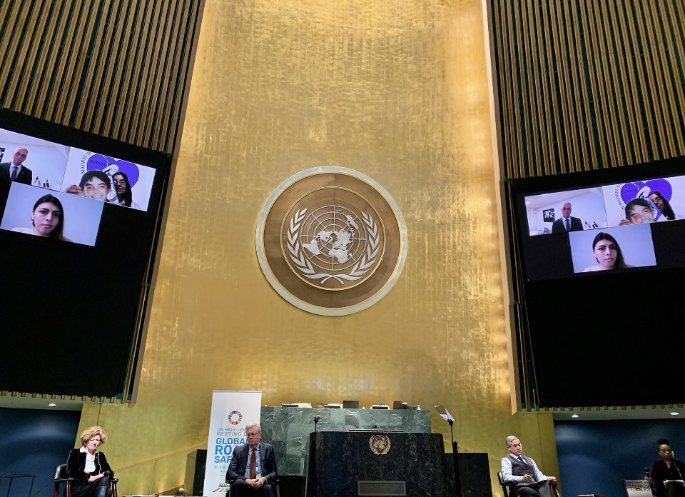 El viernes expuse desde casa en Naciones Unidas. Hablé de la falta de legislación en hechos viales y las dif que hay con normas viales en autos y rutas entre países de mediano y bajo ingreso con los de alto. Es un puntapié inicial para muchas agendas <a href="/etiennekrug/">Etienne Krug</a> <a href="/UNRSC/">UN Road Safety</a>