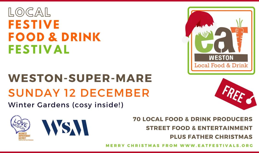 EatFestivals's tweet photo. Next weekend we have a festive festival double   Whoop!   🎁🎄🎅

Yeovil on Saturday and then
Weston Super Mare on Sunday 

These will be our last two festivals until next year so we are really looking forward to seeing you all.  Bring your family, your friends, your dogs 🐾🛍️⭐ https://t.co/0vf3kBrc1P