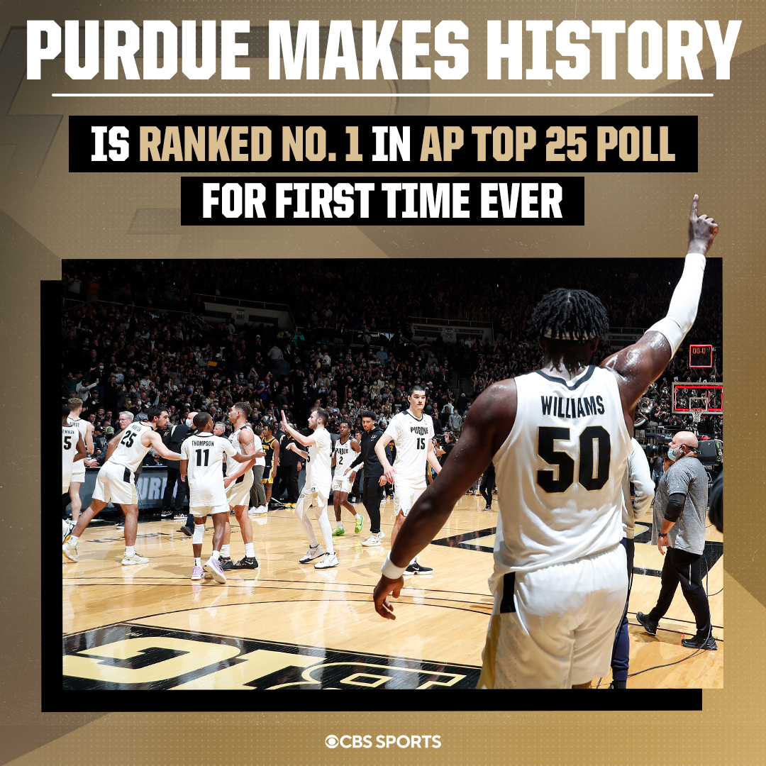 .<a href="/BoilerBall/">Purdue Men's Basketball</a> is also No. 1 in NET Rankings 👀📈