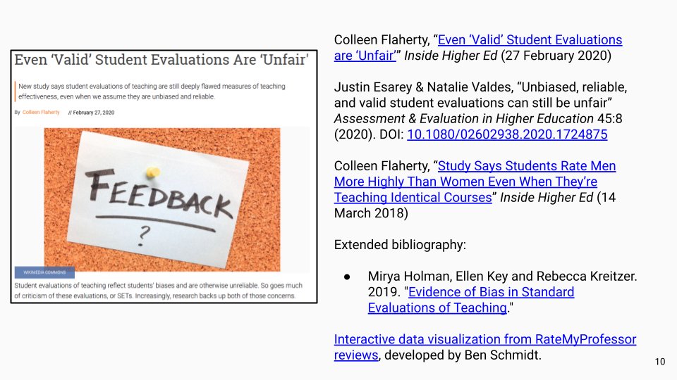 KWaldenPhD's tweet photo. So I guess we're going full #DataFeminism with the reminder about course evals... https://t.co/GH7LxauOlB