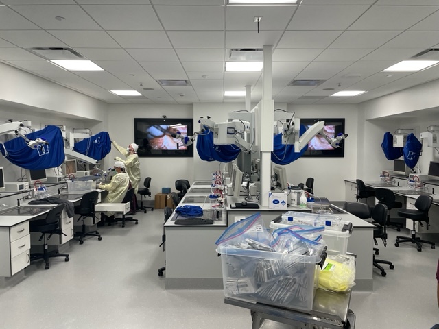We're very excited to announce the band new temporal bone lab! State-of-the-art equipment, huge and practically attached to the department! @uihealthcare #ENTwitter #otomatch2022 #IowaOto