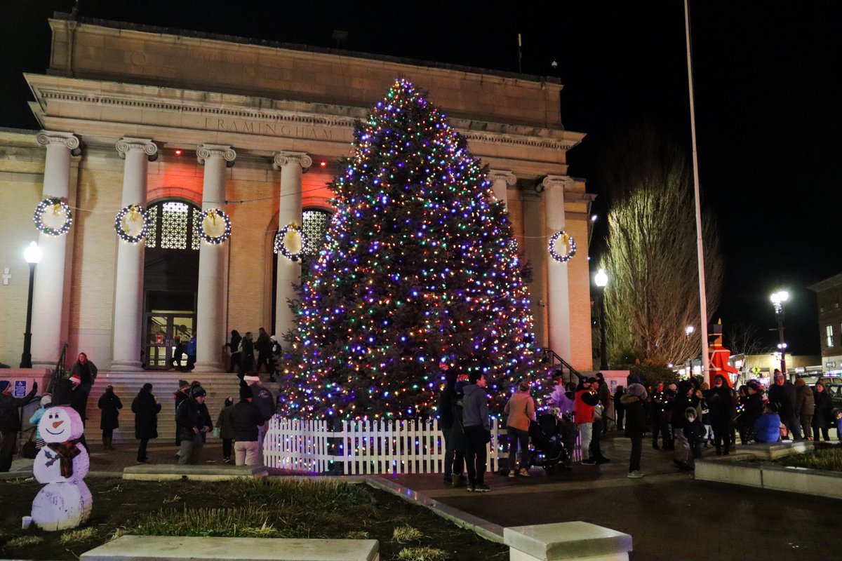 Special Thank You to All for Making the City’s 30th Annual Tree Lighting Event a Success: Including our sponsors, BJ’s Wholesale Club, MetroWest Medical Center, Target, &amp; Whole Foods Market. Also, the Rousseau Family, numerous City departments and more.

bit.ly/3xYSJWX