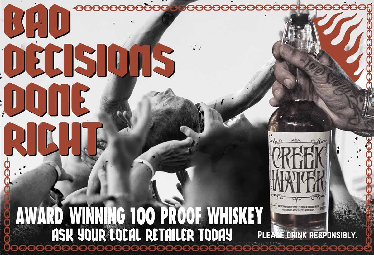 Just one week left to submit your photos for our Creek Water Whiskey billboard contest! Visit bit.ly/3vHfVI0 for more info. ⚡⚡⚡