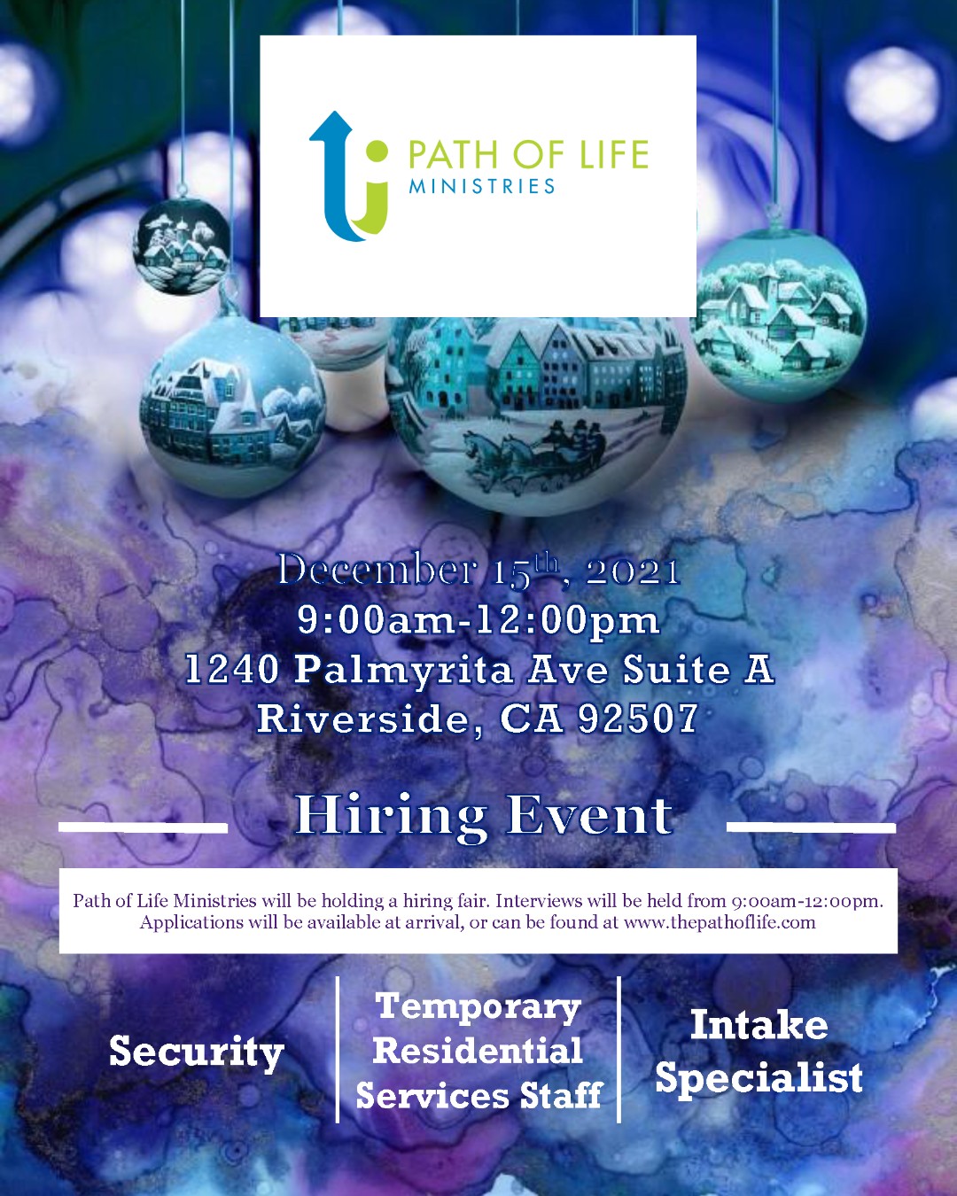 path of life ministries