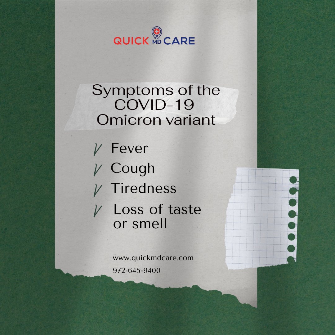 QuickMD_Care's tweet photo. #OmicronVirus #OmicronVariant https://t.co/VSwM6e40UG