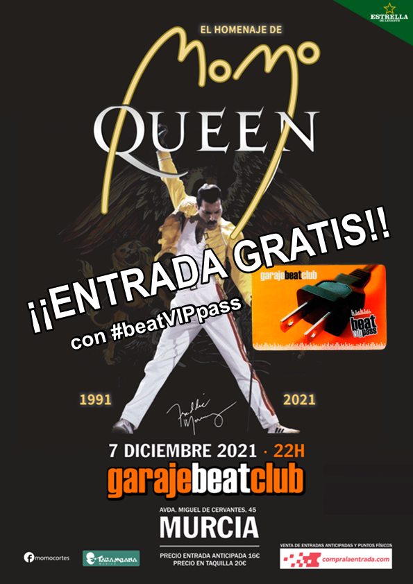 garajebeatclub's tweet photo. @momocortes invita a su concierto en @garajebeatclub a las personas que ayudaron a la sala en el peor momento de la pandemia adquiriendo el #beatVIPpass.
Con #beatVIPpass la entrada es gratuita al concierto de @momocortes en @garajebeatclub el martes 7 de diciembre de 2021. https://t.co/FxtcAIubOC