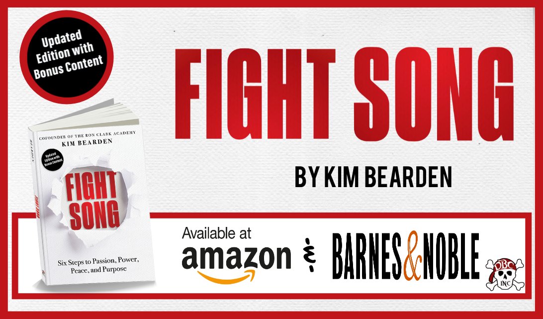 dbc_inc's tweet photo. 🔥🔥#FightSongBook by @kimbearden Update Edition w/BONUS CONTENT is OUTSTANDING!

Fight Song is an inspirational read for ALL of us! 

📗➡️ https://t.co/2cIPdr4Jfz 

#dbcincbooks #tlap #LeadLAP #RCAinspired @burgessdave @burgess_shelley @TaraMartinEDU https://t.co/F8YXX1F9b8