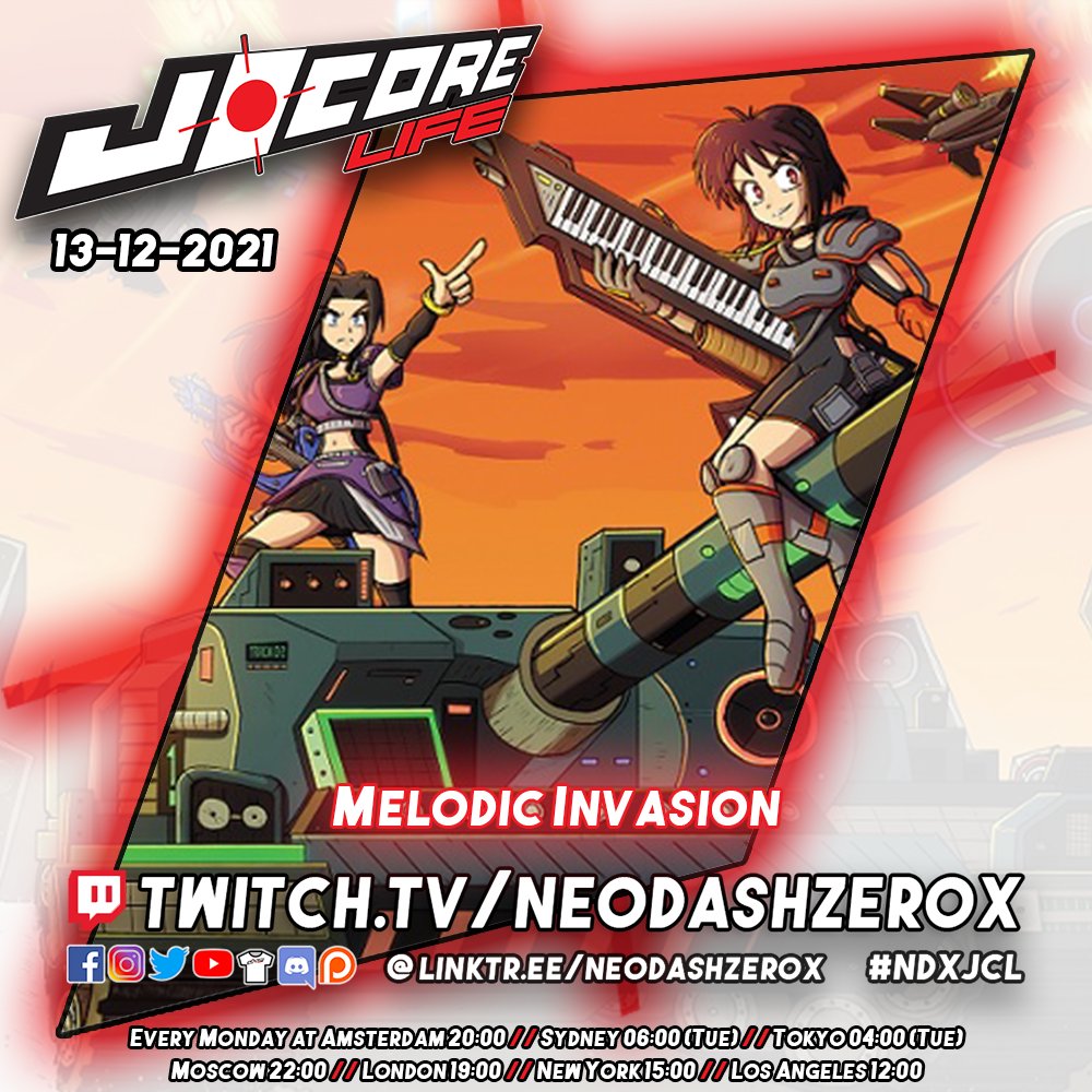 DJHellfury's tweet photo. ALBUM NEWS
Next week I will talk about "Melodic Invasion", the new album compilation!
It will feature fast-paced, euphoric J-Core/Hardtek from multiple, talented producers, from east & west!
Full artwork is made by the great @sir_mihael!
#jcl #jcorelive #melodicinvasion https://t.co/pGQcj2CwGR