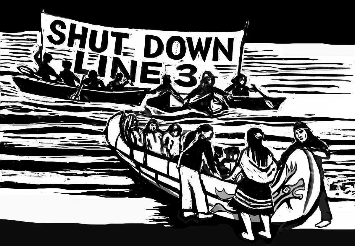 MCEA1974's tweet photo. A Coalition of Artists Promote Indigenous and Environmental Struggles Through Open Access Art | Hyperallergic | https://t.co/RPLqhB8kfQ #stopline3 #art #environmentaljustice https://t.co/vllHgMebUI