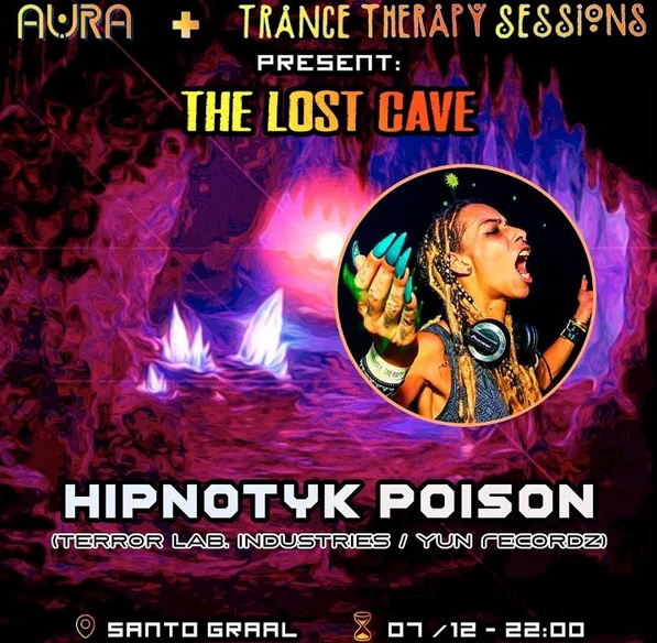 YunRecordz's tweet photo. Dont miss out TOMORROW Hipnotyk Poison @ The Lost Cave (Santo Graal, Viseu 🇵🇹)!!   🔥🔥🔥
👉https://t.co/yNaeklPXsE
+ Hipnotyk Poison |
https://t.co/z5ko2yQxmP
.
.
#psychedelic #psytrance #psytrancefamily #psytranceculture #psytrancemusic #psytribe #fullon #fullonnight https://t.co/50qL64dt0O