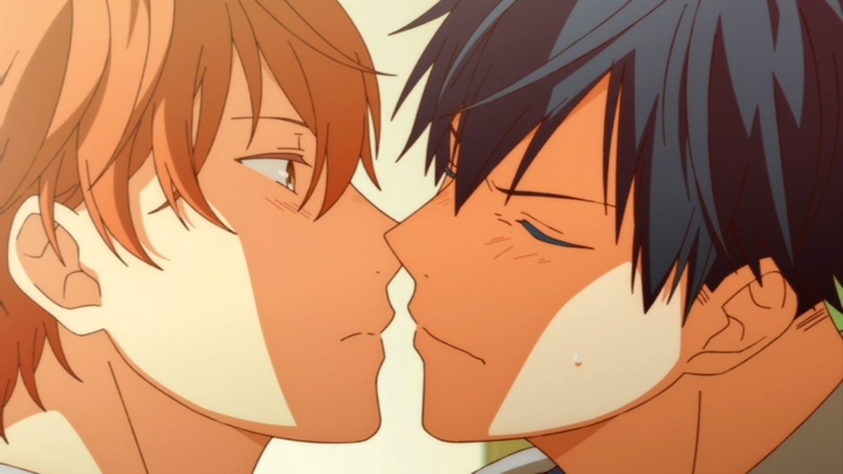 TatasenkoMana's tweet photo. Mafuyu who was uncomfortable in public places,Ritsuka who was scared of what people may think,they threw away all their fears and doubts for this love kiss,letting the feeling linger on their lips as they wanted it to never end,a sparkle of time they will remember forever
#given https://t.co/ORUthpDdEO