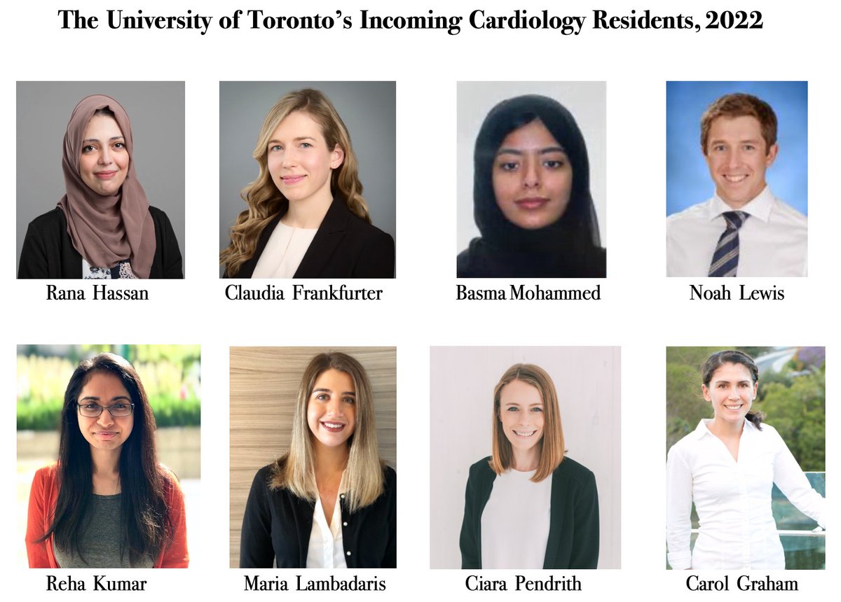 UofTCardio (@uoftcardio) on Twitter photo Proud to unveil the University of Toronto’s incoming Cardiology residents for 2022. Excited to work with so many talented and driven trainees. <a href="/uoftmedicine/">Temerty Medicine</a> <a href="/UofT_DoM/">Department of Medicine University of Toronto</a> #Toronto #Cardiology #CaRMS Proud to unveil the University of Toronto’s incoming Cardiology residents for 2022. Excited to work with so many talented and driven trainees. <a href="/uoftmedicine/">Temerty Medicine</a> <a href="/UofT_DoM/">Department of Medicine University of Toronto</a> #Toronto #Cardiology #CaRMS
