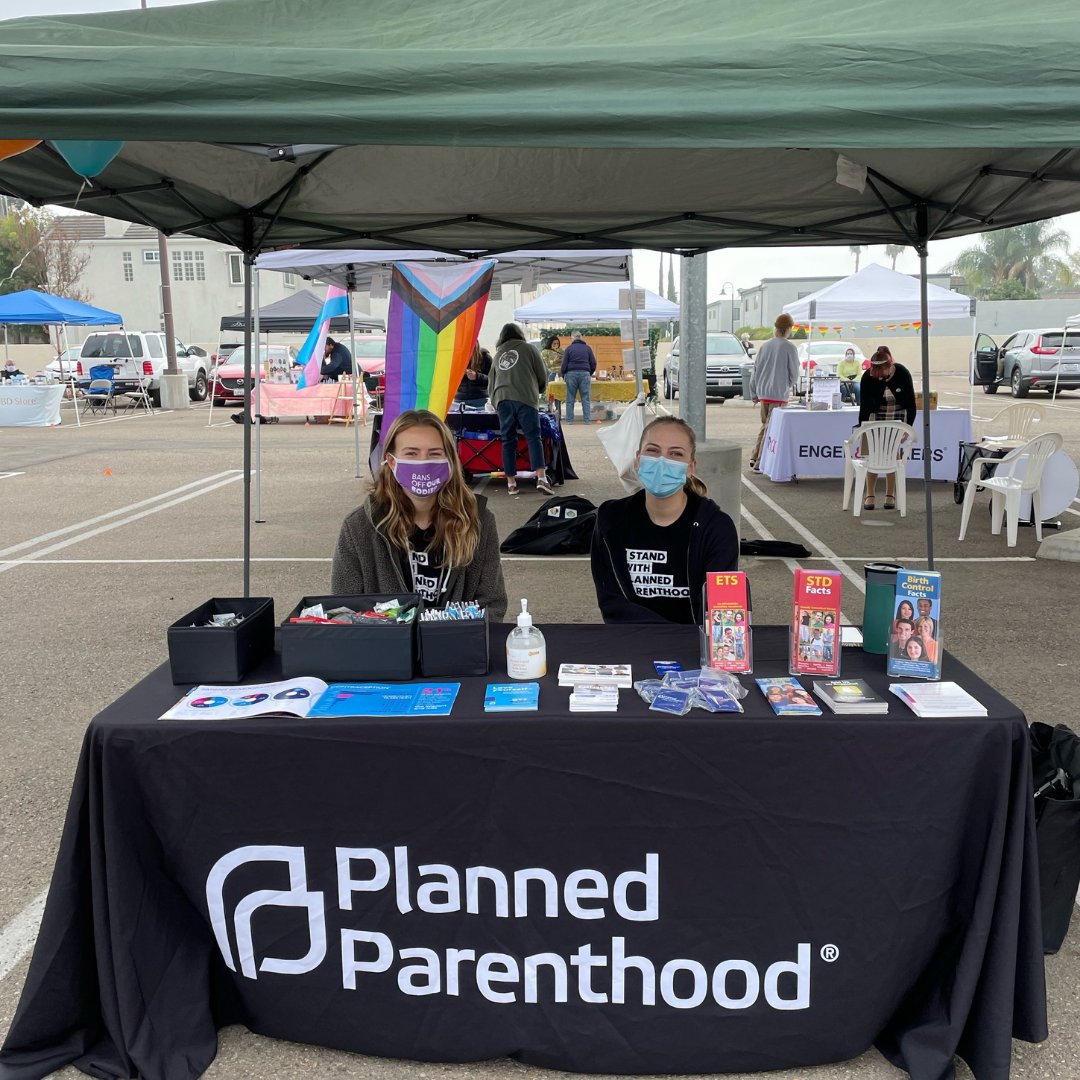 This past Saturday, our ✨amazing✨ volunteers represented Planned Parenthood at Escondido's Wellness Fair ❤ Put together by We the People Escondido, the event provided informational booths from local organizations covering mental, physical, sexual, financial health and more 💖