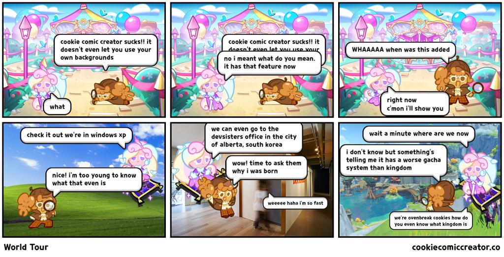 Creator cookie comic Comic Maker: