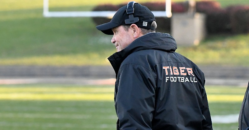 GtownCollege's tweet photo. After 25 years leading GC Football, Coach Cronin announces his retirement. Thank you Coach for the countless memories and for shaping the lives of so many people. Click the link to read the full release.