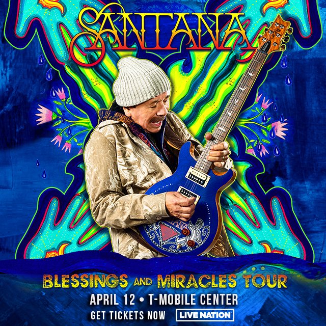 fabutainmentTV's tweet photo. Rock and Roll Hall of Fame guitarist Carlos
Santana announces the Blessings and Miracles tour! Go to https://t.co/GANcLnmI82 to see if he is coming to your city!

#carlossantana #santana #music #artist #rock #tour #concert #twitter #fabutainment https://t.co/SVNbiltDLN