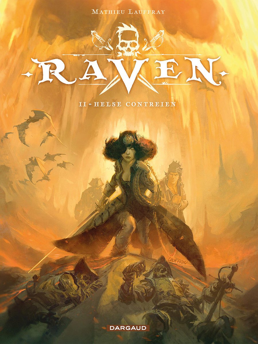 stripland_BENL's tweet photo. Lady Darksee is één van de piraten die je niets wijsmaakt. En toch. Ze is gehuld in geheimzinnigheid. Wie is ze echt? Wat is haar plan? Het weerzien met #Raven verloopt ijzig, de rivalen maken het elkaar moeilijk. Deel II is deze week verkrijgbaar. #MathieuLauffray #Dargaud https://t.co/NKg0vVvkiv