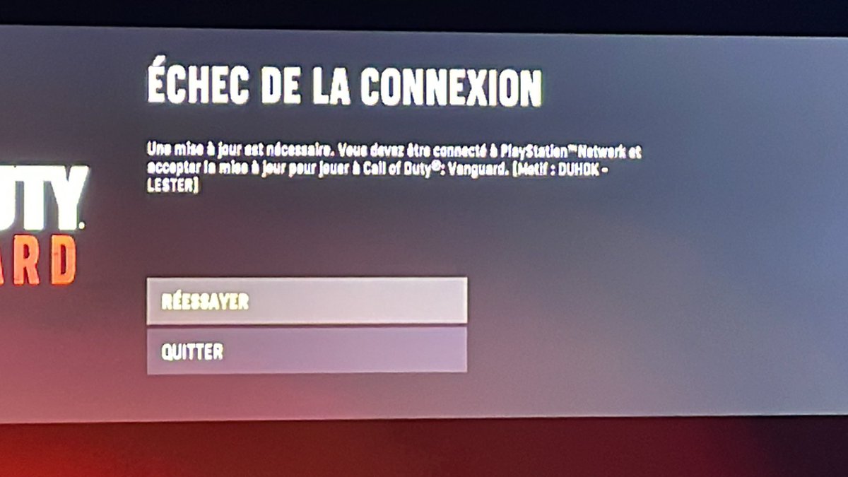 GaetanForest29's tweet photo. @CallofDuty @Activion_ Un calvaire ce jeu je n’ai jamais vu autant de bugs sur un #CallofDutyVanguard que sur celui-là https://t.co/OHJUhCT5r6