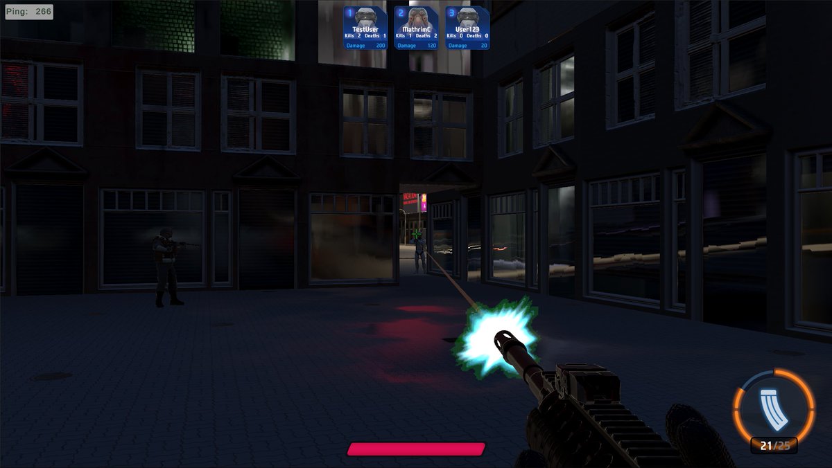mathrimc's tweet photo. Currently working hard on a multiplayer FPS. Not the easiest genre, so it might take a while 😅 https://t.co/s1LTb6NeYK
