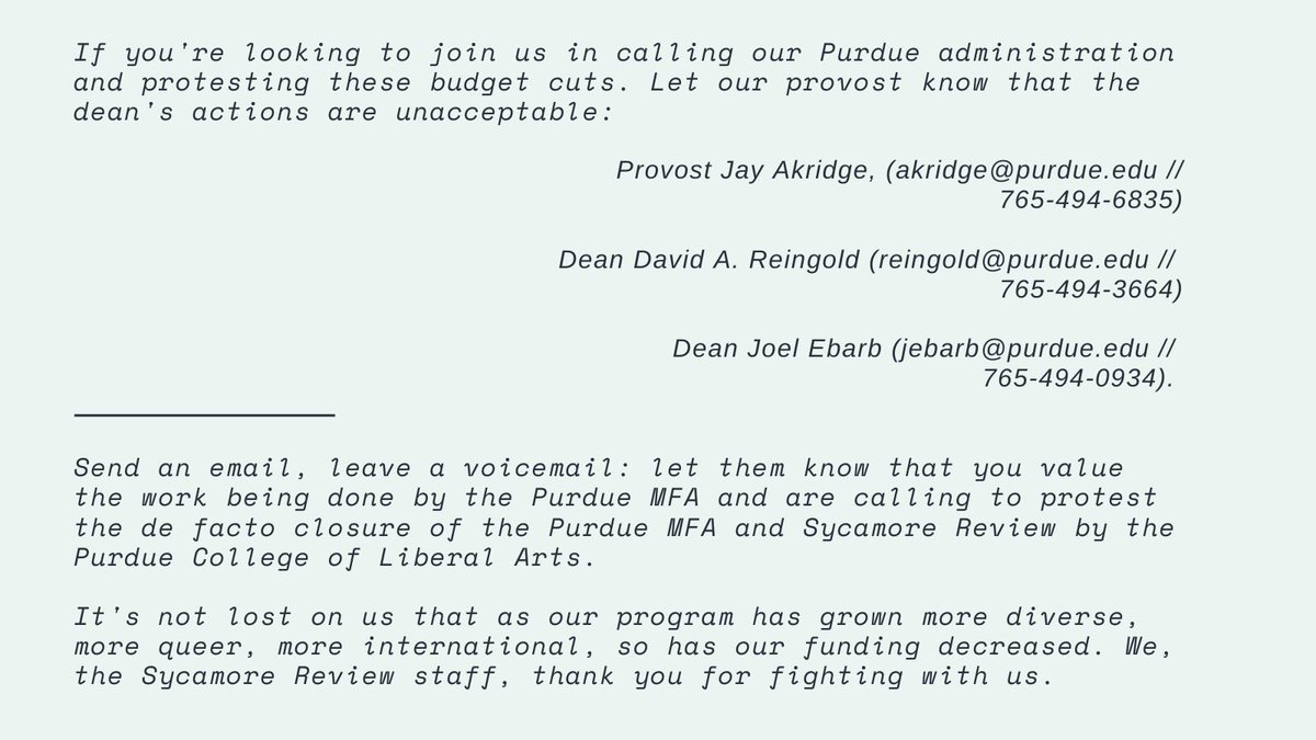 Sycamore Review tweet media