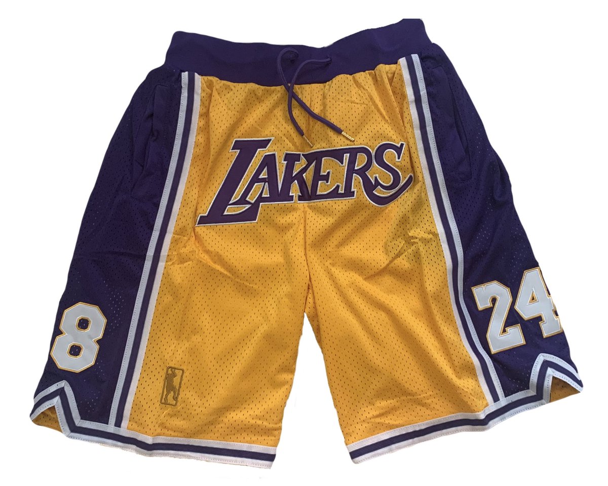 LakeShowYo's tweet photo. giving away a pair of Kobe tribute shorts

RT to enter drawing #MambaMondays 🐍 https://t.co/8LjZsQXIKb