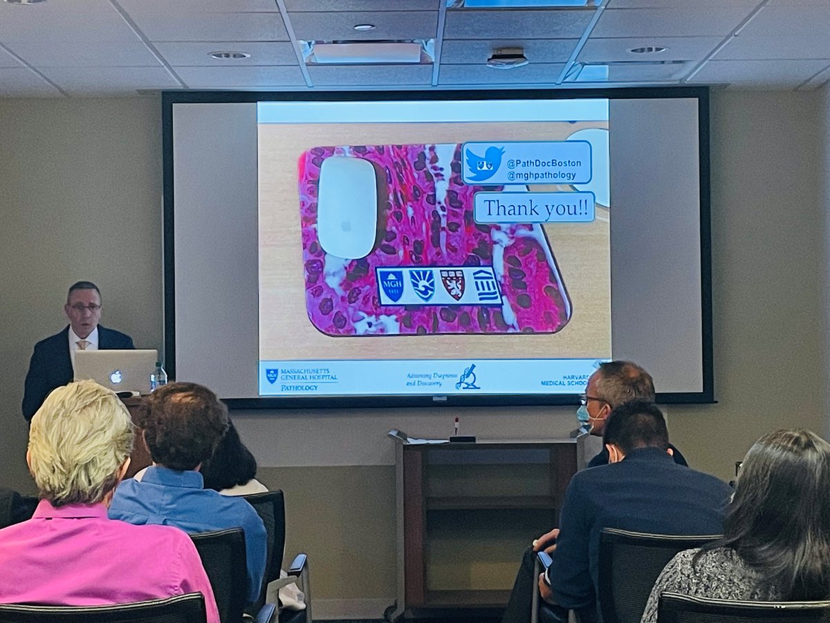 NU_Pathology's tweet photo. We had a great time hosting ENT and endocrine pathology expert Dr. Peter Sadow (@PathDocBoston) from @MGHPathology for a lecture on Thyroid Diagnostics in the Molecular Area! #ENTPath #EndoPath https://t.co/RcpGYMwOVf