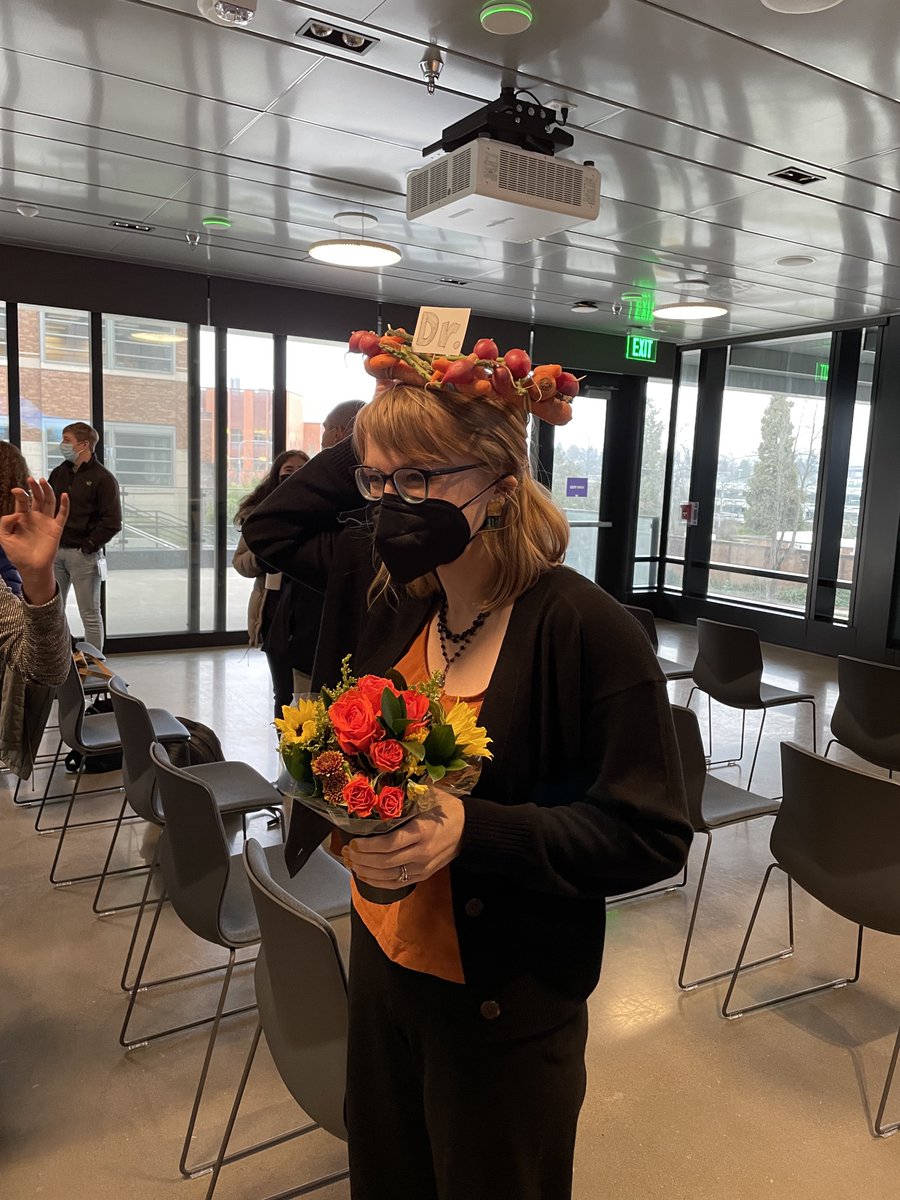 JennyLund15's tweet photo. So proud of @britrax, who gave the best defense presentation I've ever seen - a master class in science communication. Congratulations, Dr. Traxinger! https://t.co/ZLn8pvCOQ8