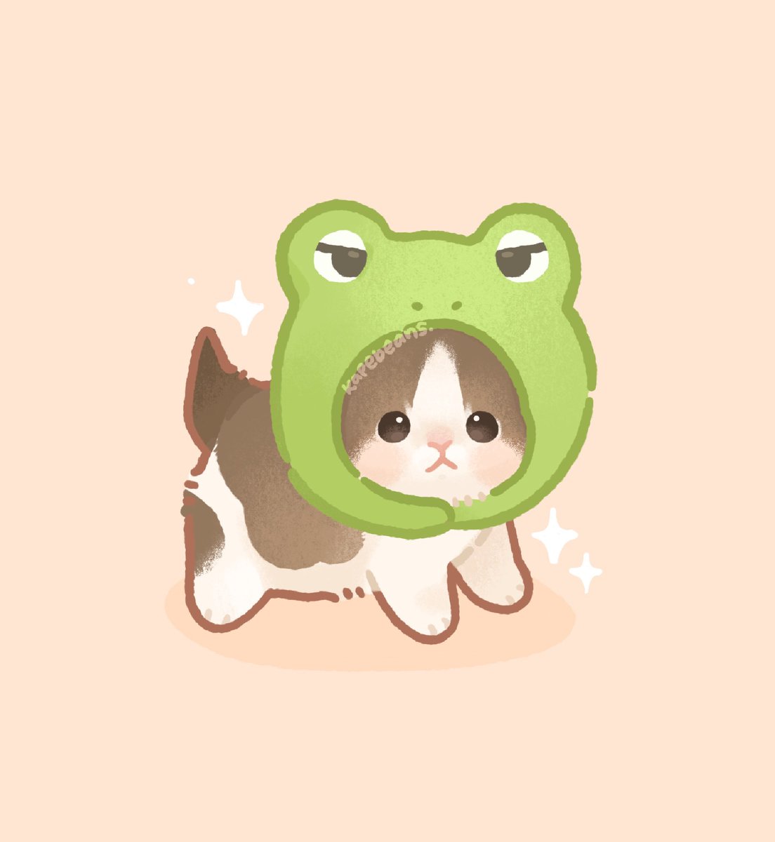 「🐸🐰 」|bib 🐥☕️のイラスト