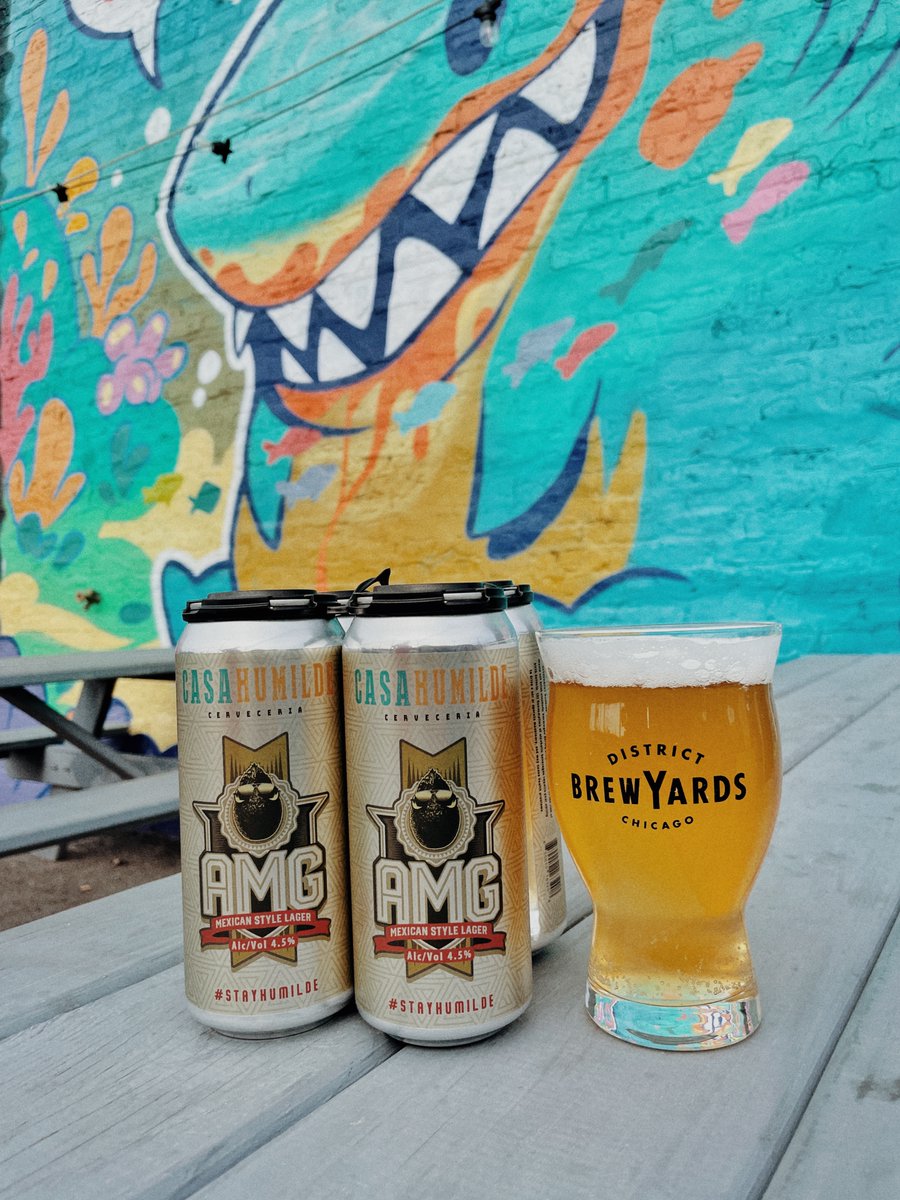 Happy Monday Buds! It's day 6 and we're drinking the crisp and clean AMG Lager from @casahumildecerverceria! Sauld 🍻