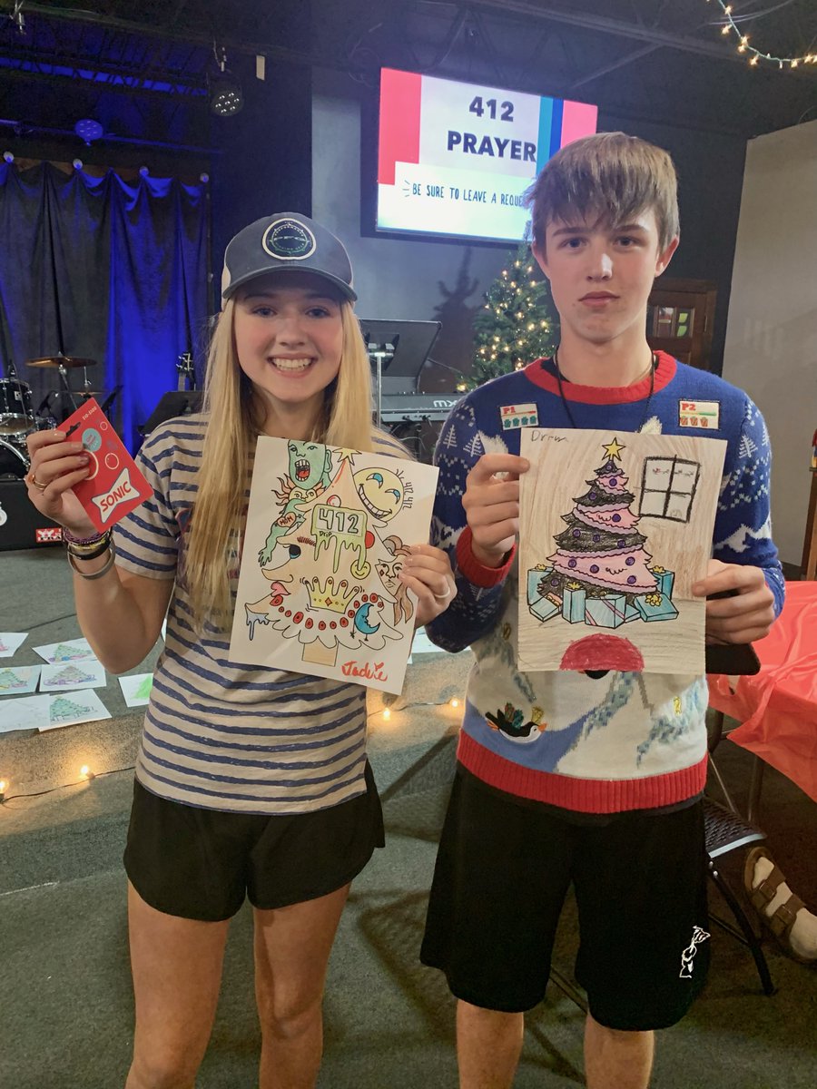 FBCBentonville's tweet image. We’re having all the Christmas fun at Studio 412! Last week was Joyville prep and coloring competitions. What Christmas fun is happening tonight?? Bring a friend and come find out! Also we’ll be announcing the winner/loser of girls v guys food drive 👀 you don’t want to miss this
