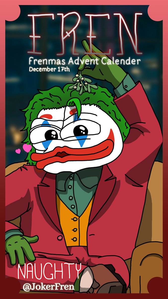 JokerFren's tweet photo. Its the season! https://t.co/5BCa4SXSZj