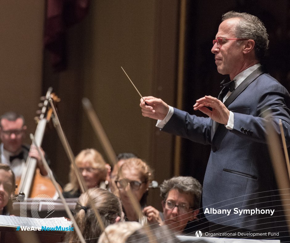We're proud to support + showcase our grantees! Meet #OrganizationalDevelopmentFund recipient <a href="/albanysym/">Albany Symphony</a>, celebrating our living musical heritage. Brilliant live performances, innovative educational programming + engaging cultural events. albanysymphony.com #WeAreNewMusic