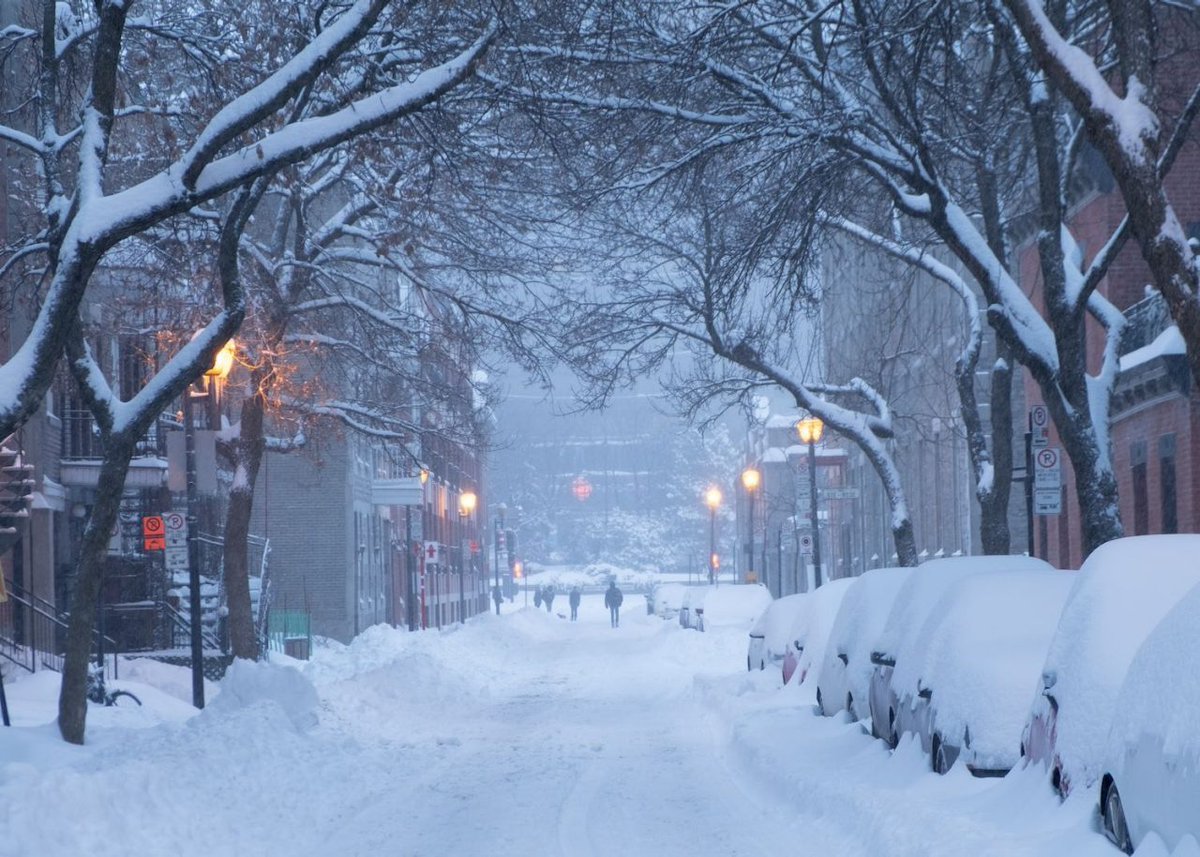 obligedetweeter's tweet photo. Ça y est ! On peut enfin dire que les premières neiges de Montréal sont tombées !❄️ Avez vous pu profitez de ces premiers moments ? 
 #COM1600S10E https://t.co/KRnj2f18Z6