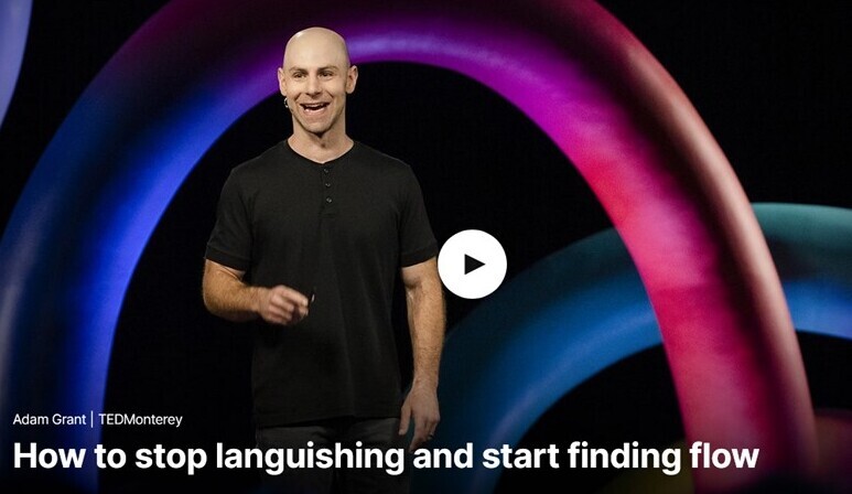 TEDxLancasterPA's tweet photo. Join us Dec. 9 from 2-4pm as we discuss this TED talk at our FREE online TED Circle. To register, visit https://t.co/IdbOohH9Wv. Thanks to our partner @LancasterPubLib. Adam Grant breaks down the key indicators of languishing and presents 3 ways to start finding your flow. https://t.co/yc9fPeioBf