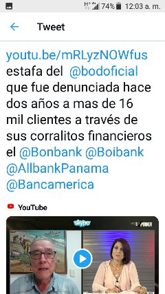 MORO03211's tweet photo. @fmonroy Si usted fuera usuario del @bodoficial y tubiera sus ahorros en divisas en sus filiales internacionales represadas ilegalmente por mas de 4 años ayudara a difundir el tamaño del problema estamos esperando ayuda legal internacional en venezuela hay complicidad del @SudebanInforma https://t.co/C2cN9VXbsy