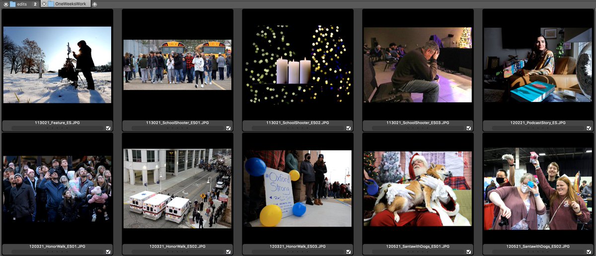 11.30-12.5.21 by Eric Seals <a href="/ericseals/">📸🎥Eric Seals</a> of <a href="/freep/">Detroit Free Press</a> Seals started the week with snow features. An hour later he was covering the tragic school shooting in the suburbs of Detroit. He ended the week with dogs and Santa which he called a welcome relief. Thanks for your work Eric!