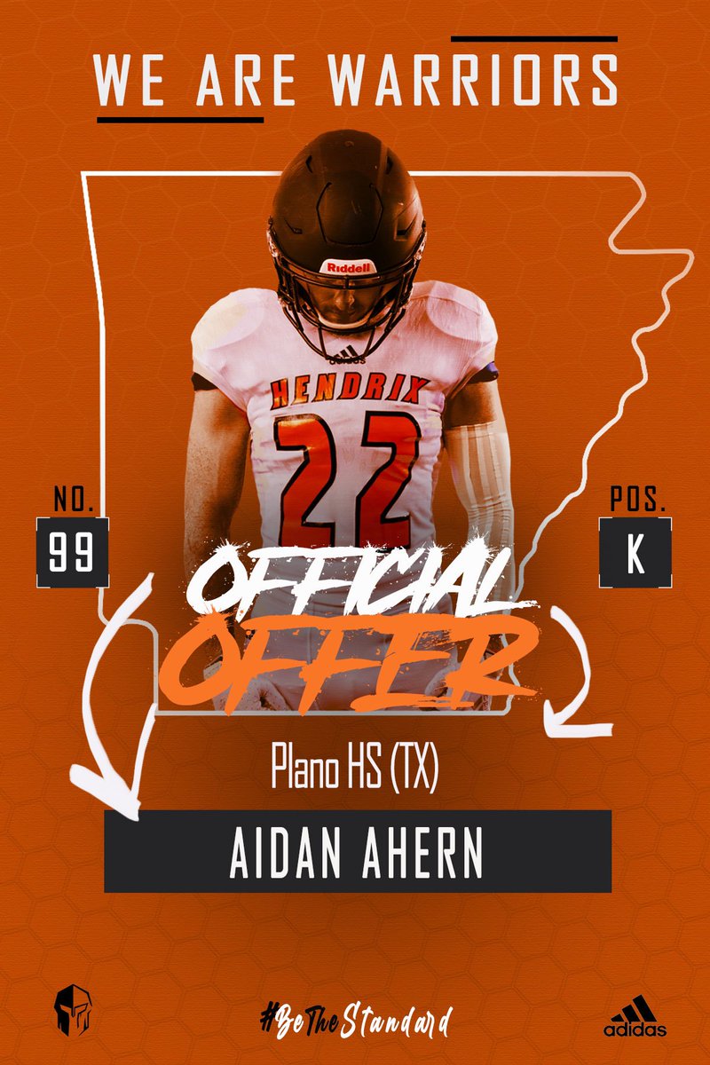 #AGTG After talking with coach Phillips, I’m blessed to receive my 1st official offer from Hendrix College! <a href="/RussHeidiSLC/">Russ and Heidi Phillips🏈</a> <a href="/OberkromKicking/">Jaden Oberkrom</a> <a href="/Plano_Football/">Plano Wildcat Football</a> <a href="/HendrixFootball/">#WeAreWarriors</a>