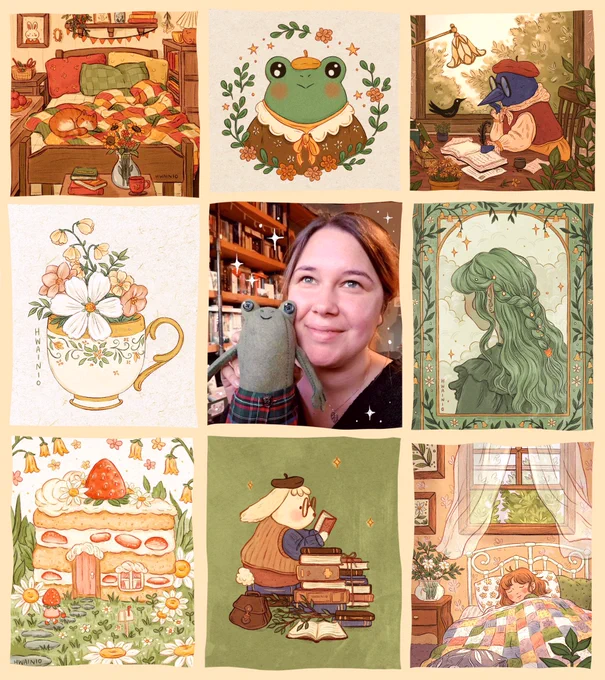 My #artvsartist2021! Can you tell i like drawing animals in berets? 