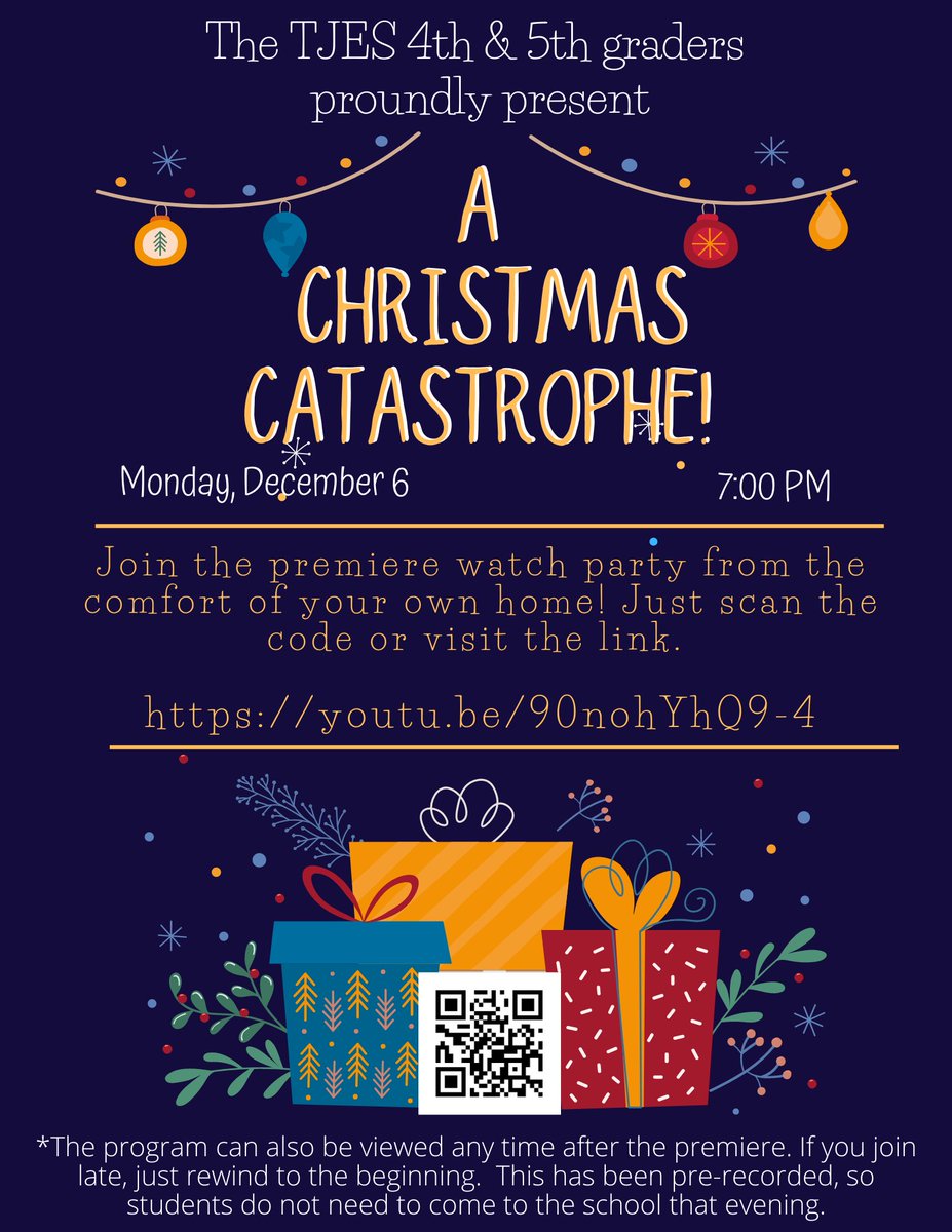 It's happening tonight!  Tune in for guaranteed entertainment from our very talented Jefferson Jaguar students!