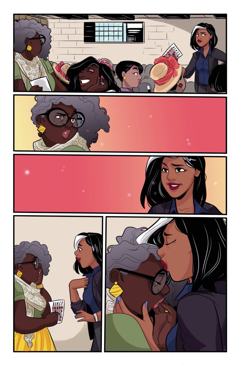 MizTeeFranklin's tweet photo. If it’s one thing you can count on in my work — there will be pages with little to no words.
#HarleyQuinn #EatBangKillTour #BingoLove #JookJoint https://t.co/3Rnf8FYgeE