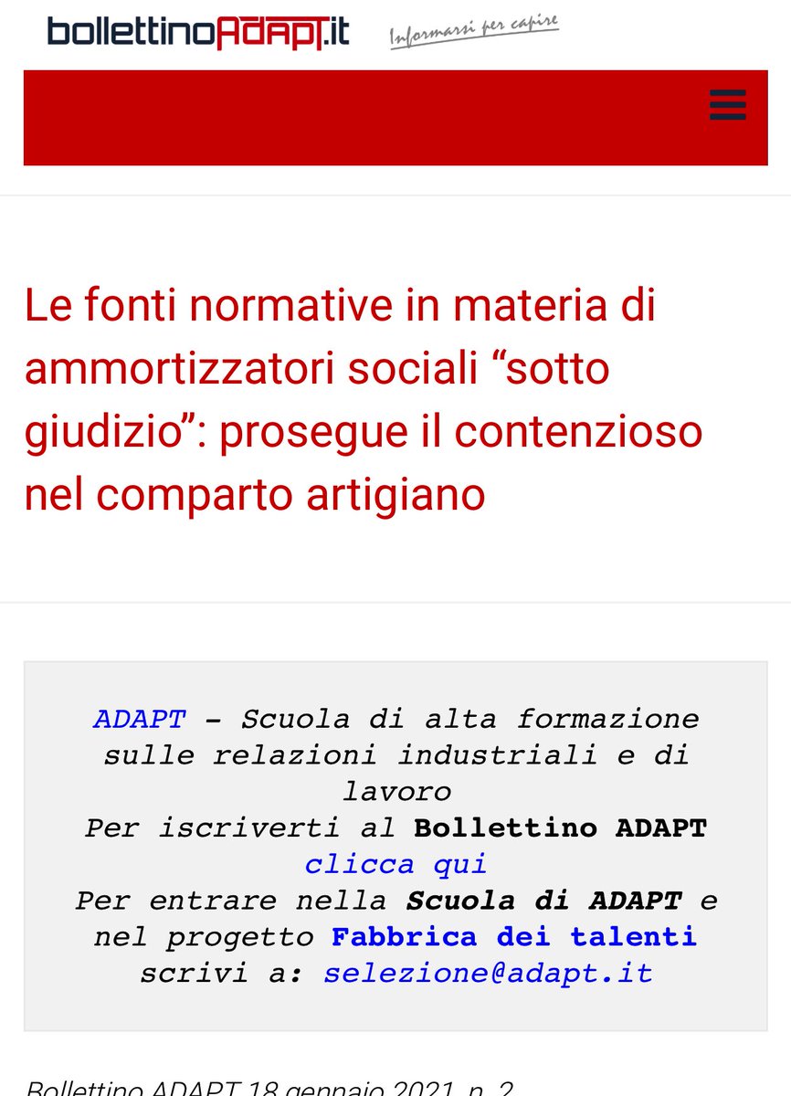 Gio_Piglialarmi's tweet photo. L’obbligo di versare contributi al fondo #FSBA è imposto dalla legge. Ogni impresa artigiana deve versare contributi, a prescindere dal #CCNL applicato. Fine della questione (che era tale solo per alcuni). Lo spiegammo già qui tempo fa->https://t.co/NYpJo1K5cv https://t.co/WlkQNar8fv