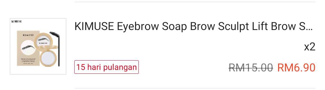 Hai korang nak tanya ada yang nak tak?

Bayar RM10 siap post..
Barang tak buka lagi. 
Kes perempuan suka add to cart bila beli tak check😭

Tolong saya..
Wasap.my/60177742241/sa…