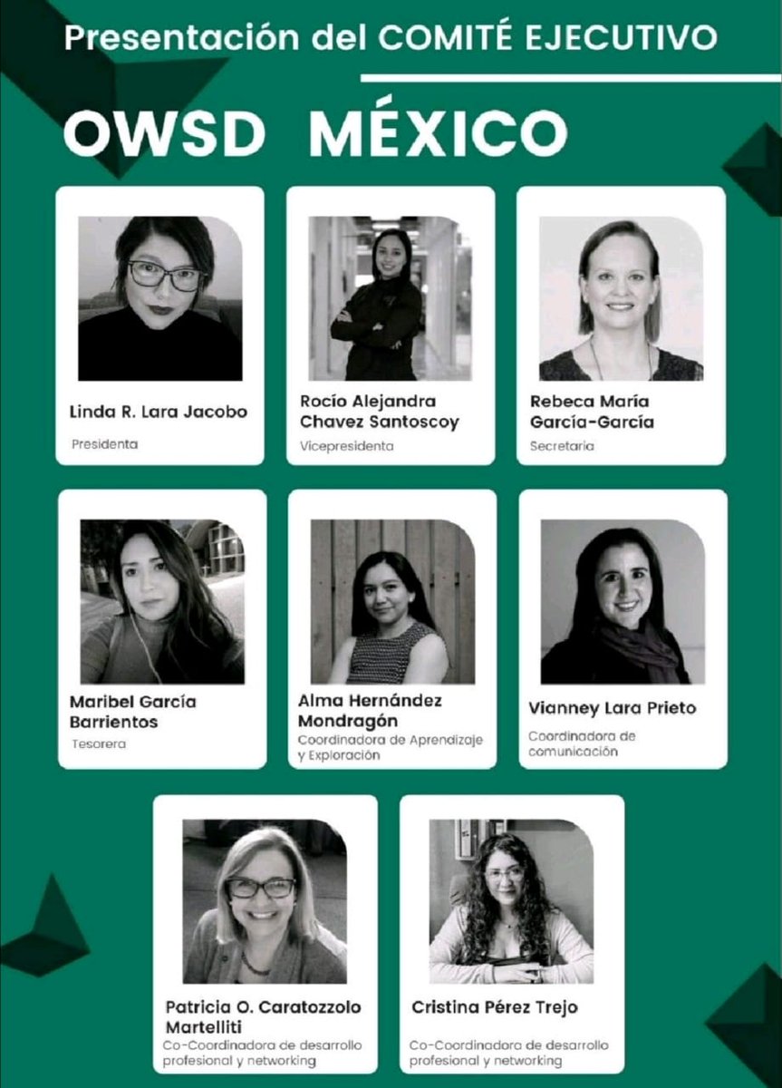 Felicitamos a @laralrlj y al equipo de la #OWSD por la creación del capítulo mexicano. Es para nosotros motivo de felicidad y orgullo.<a href="/DiploCientifica/">Diplomacia Científica</a>