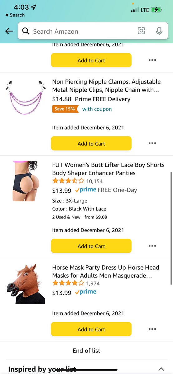 Putting my Xmas list up in case any of y'all are feeling generous