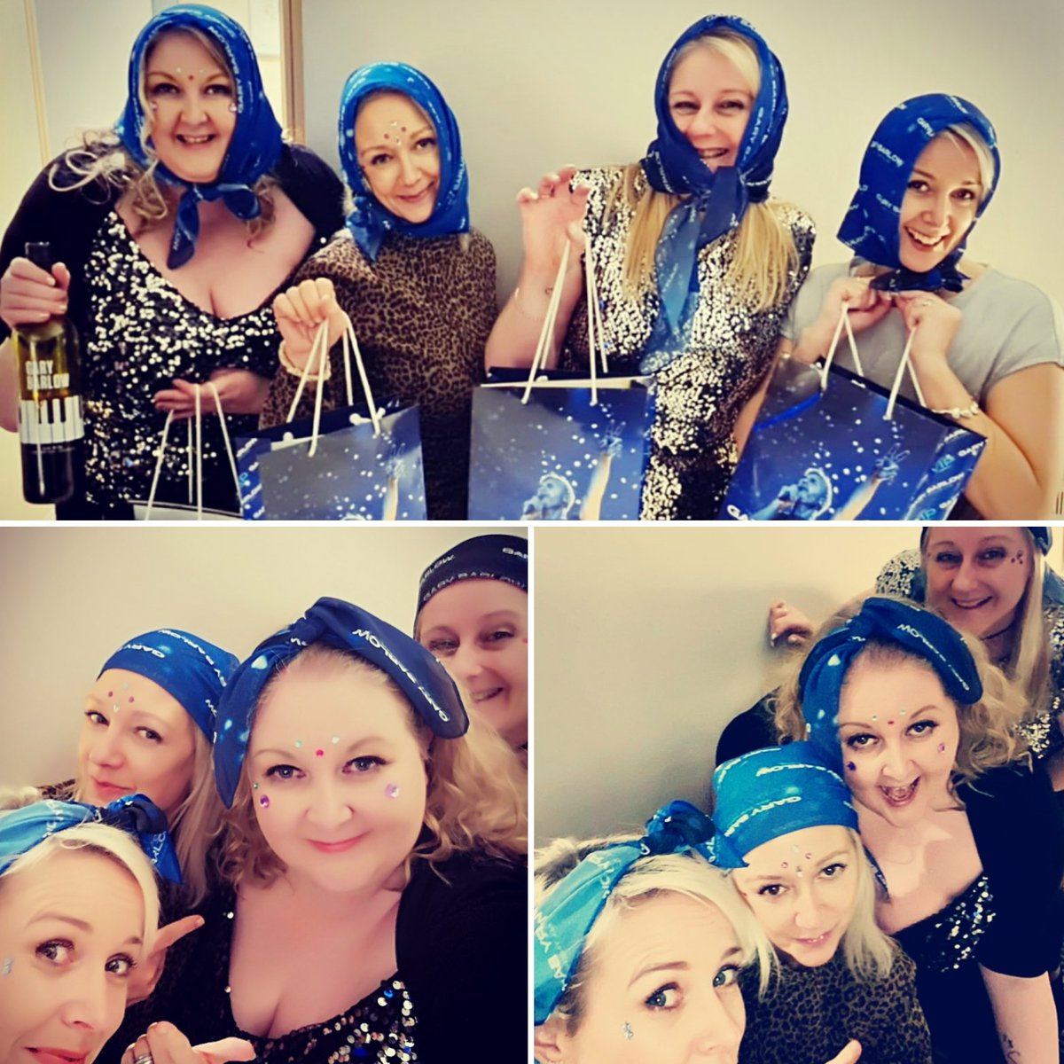 It's all gone a bit Handmaids tale with the merch tonight in #cardiff  <a href="/GaryBarlow/">Gary Barlow</a> <a href="/GaryBarlowWines/">Gary Barlow Wines</a> <a href="/mandersgraham/">Amanda Graham</a> <a href="/Di_Baillie/">Diane Baillie❤️ǂ⃝⃝⃝⃝</a> <a href="/hayley0669/">Hayley Jack</a> <a href="/leannamj/">Leanna Biggs</a>  #vip #GaryBarlow @MotorpointDiff