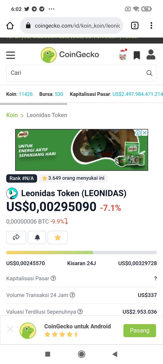 faniAD__'s tweet photo. @leonidas_token Task done, minting done.
My adress :
AWavfuhKQvAe8LHUaSmBThRrS1YiTR2fQhTr7r7cpjLK https://t.co/8j4BEj4tVR