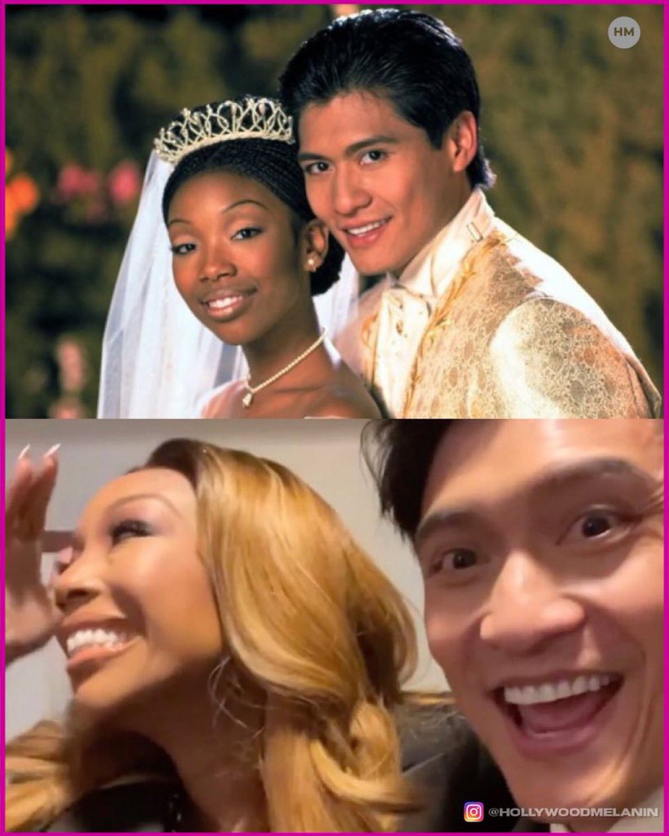 hwmelanin's tweet photo. Then vs Now: #Brandy and Paolo Montalban from Rodgers & Hammerstein's #Cinderella ๐๐พ #issareunion https://t.co/Ybvb4Wosb7