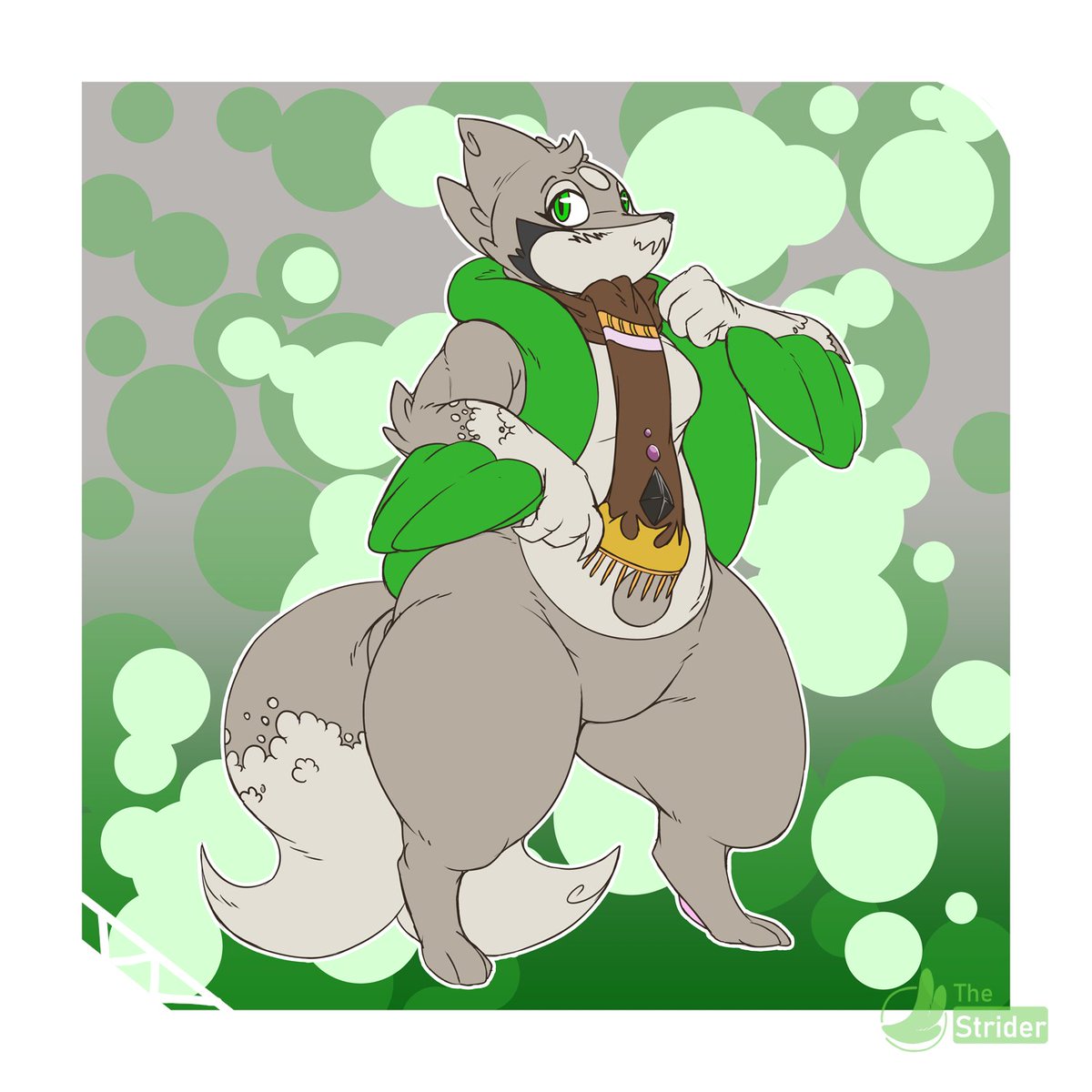 As a bonus, I wish to cap off all of this by giving a good friend of mine whose been around for quite a while a nice little gift, something he hasn't had before. <a href="/TheSodaFloatzel/">Phenos The Sodazel</a> deserves to have a sort of ref of his character... and I made sure to make it super cute.