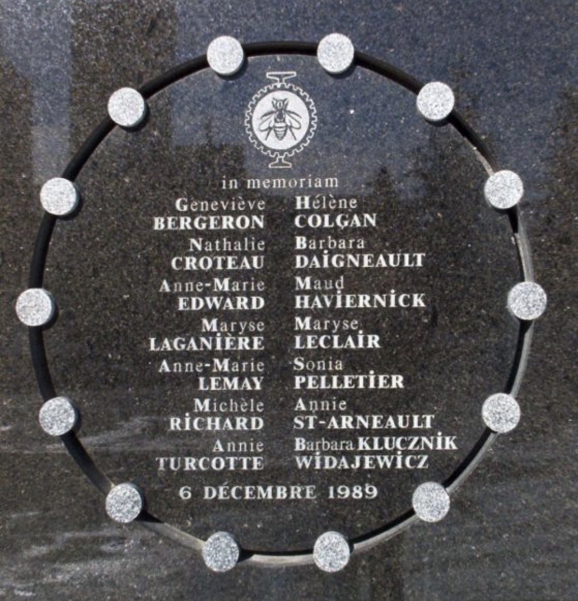 AlisonFRoy's tweet photo. I remember walking home on a freezing cold night fromMcGill to my apt &amp;my roomie telling me about the Polytechnique.I remember the silent march with my McGill music friends on the 7th to the Basilica &amp;the numbness we all felt.I remember their names to honour their lives. https://t.co/ACuLbEffZC