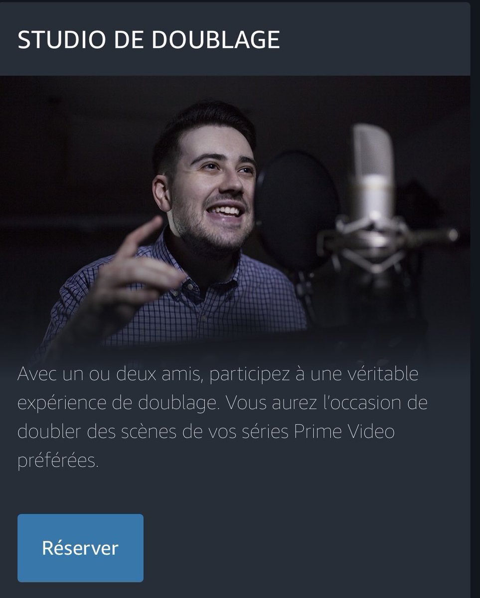 Lubiie's tweet photo. Rendez-vous au #PrimeVideoClub une réinterprétation moderne du vidéo-club, du 10 au 12 décembre, dans le centre de #Paris. 
Le #PrimeVideoClub @PrimeVideoFR prendra vie au 30, Place de la Madeleine 75008 !
Au programme : projections privées &amp; exclusives et séances de doublage ! https://t.co/wg5iXHmhMa